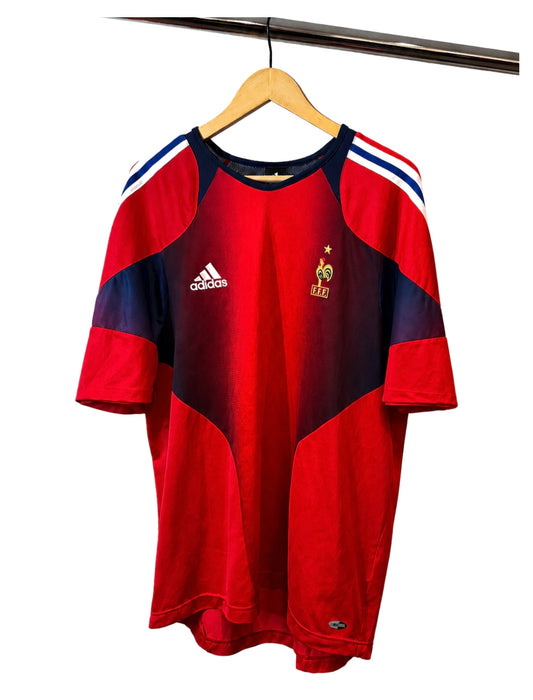 2004-05 France adidas Training Shirt