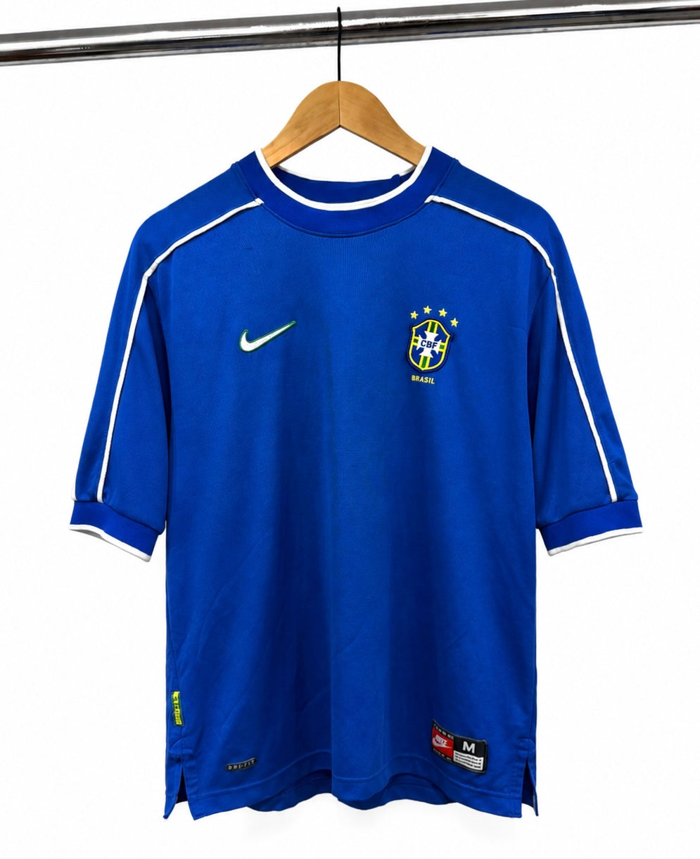 1998-00 Brazil Nike Away Shirt - L