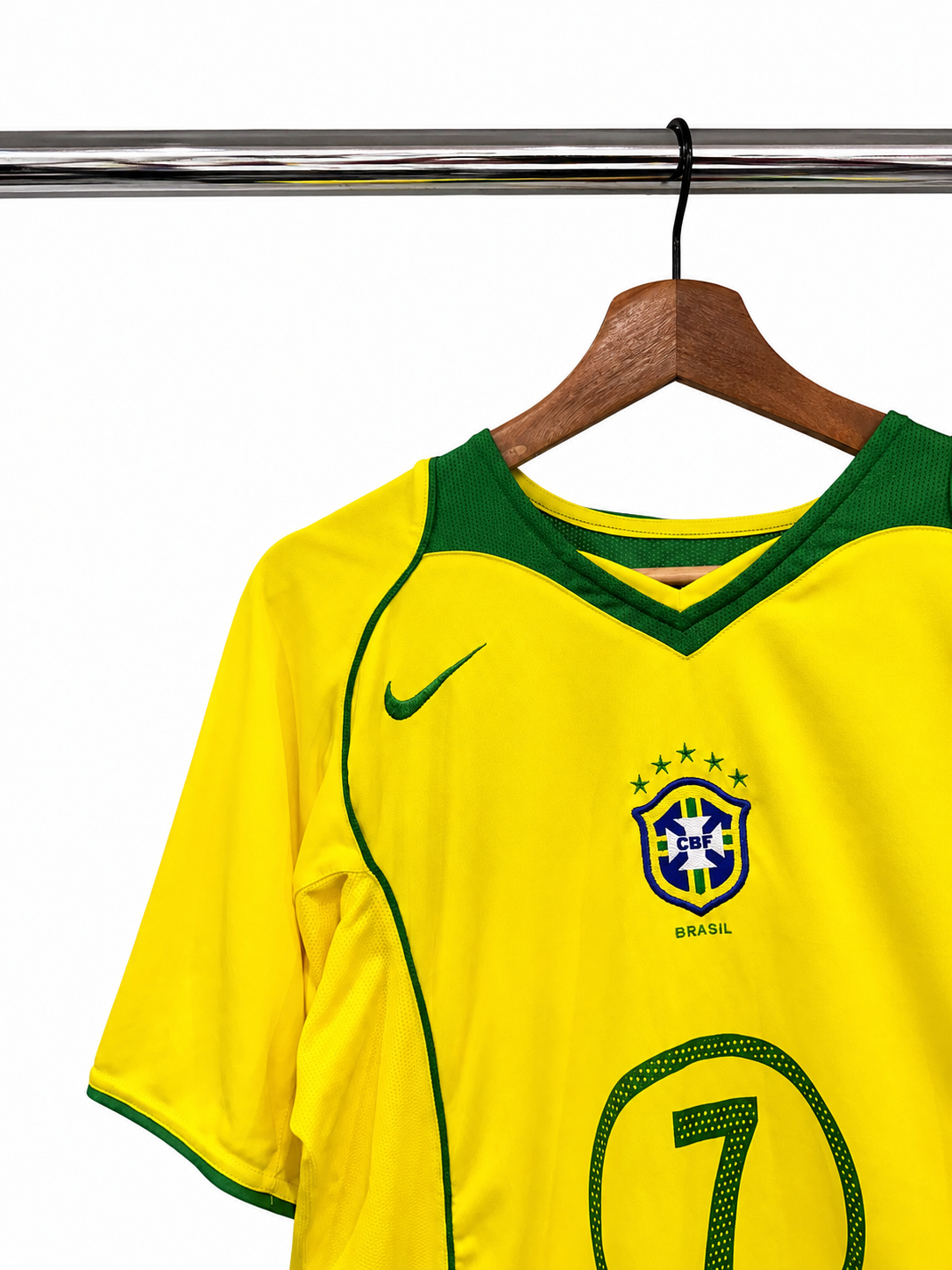 2004-06 Brazil Nike Home Shirt #7 Ronaldinho