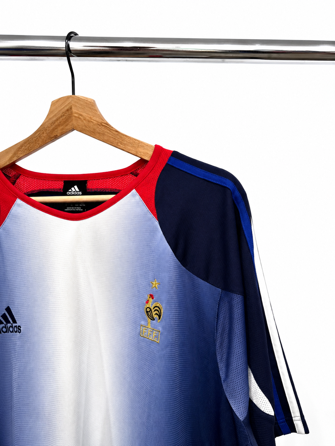 2004-05 France adidas Training Shirt