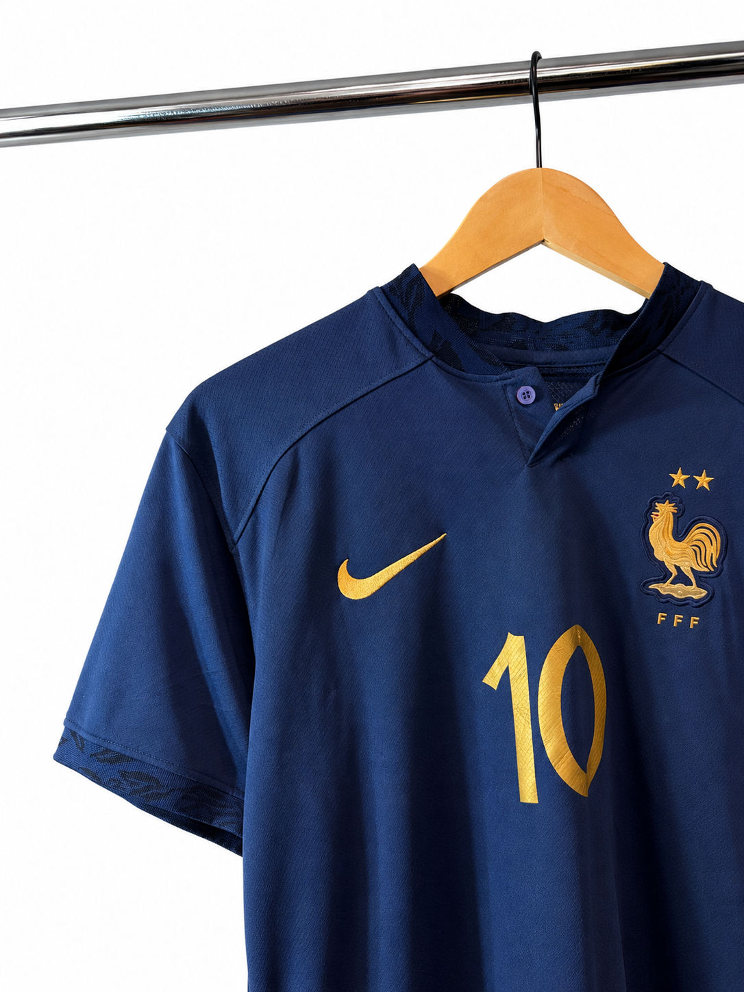 2022/23 France Home Jersey Mbappe #10 (M)