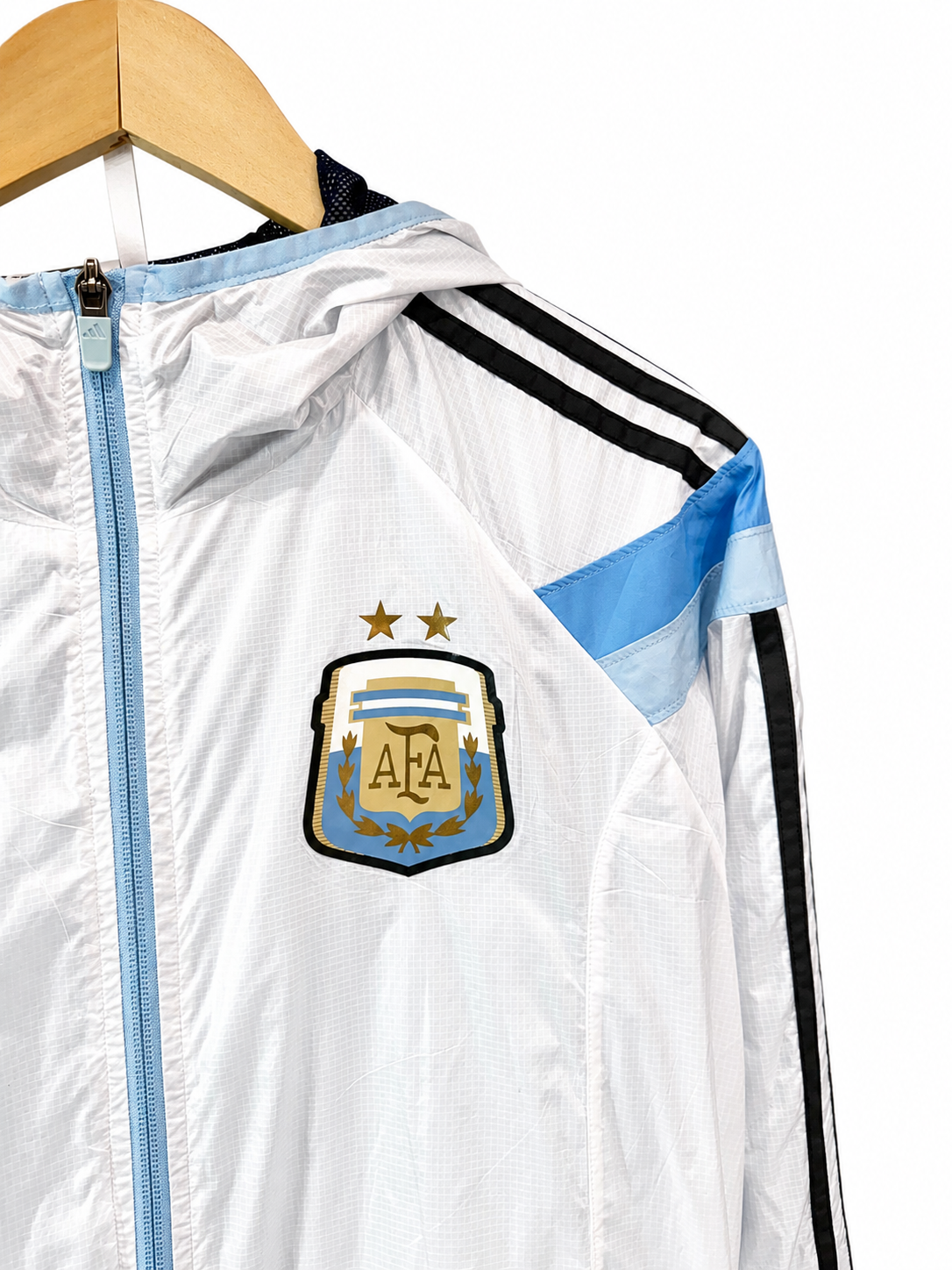 2014-15 Argentina Adidas Hooded Rain Jacket