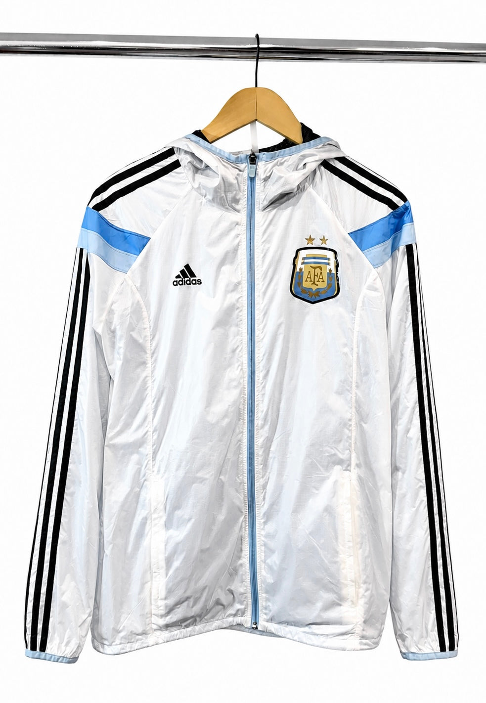 2014-15 Argentina Adidas Hooded Rain Jacket